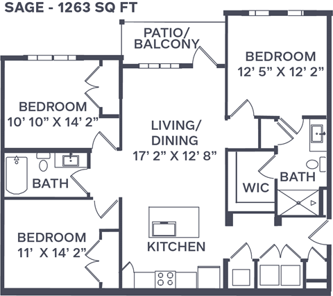 Sage Floor Plan at Taylor Farms, Charlotte